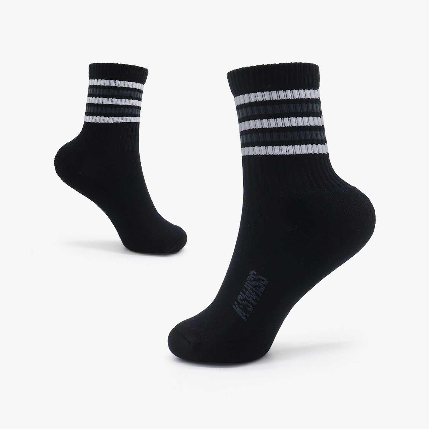 5 Stripes Crew Unisex Socks - Multi Color