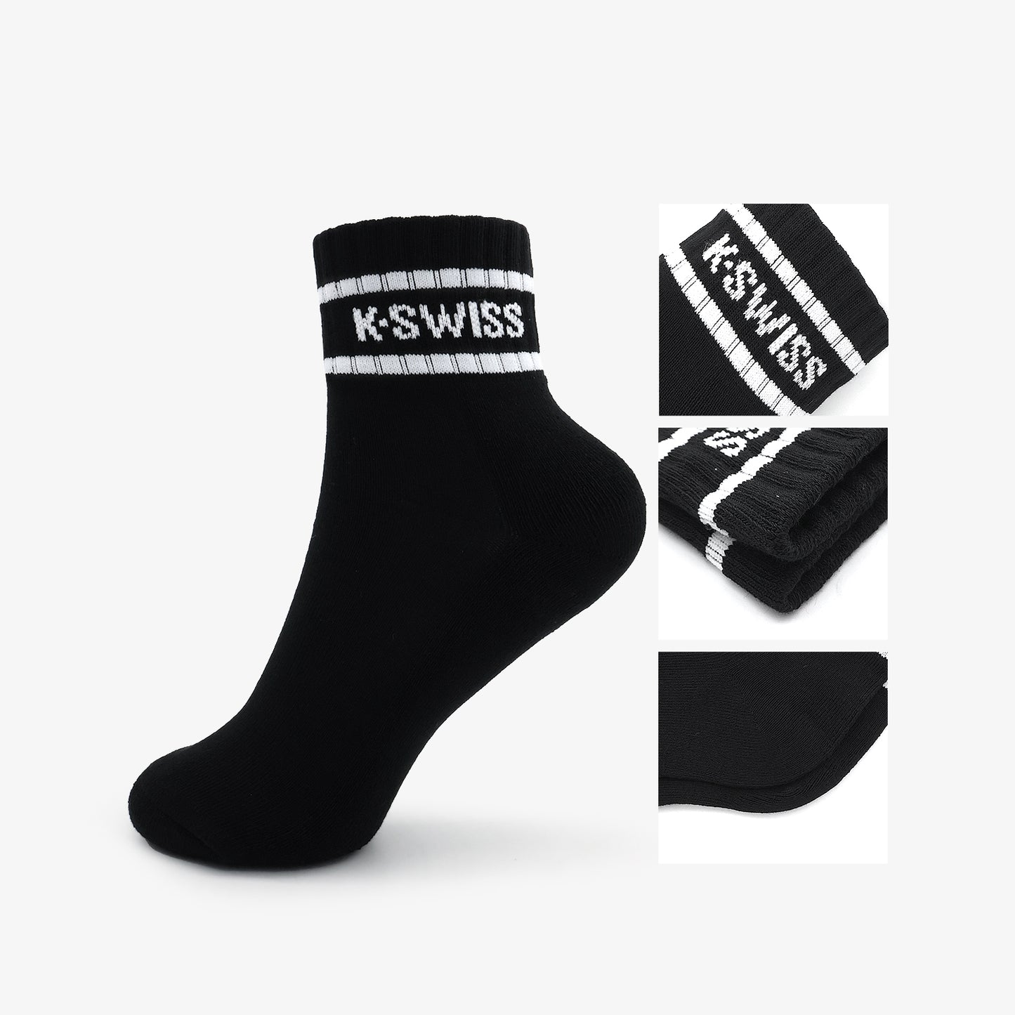 Double Line Ankle Unisex Socks - Multi Color
