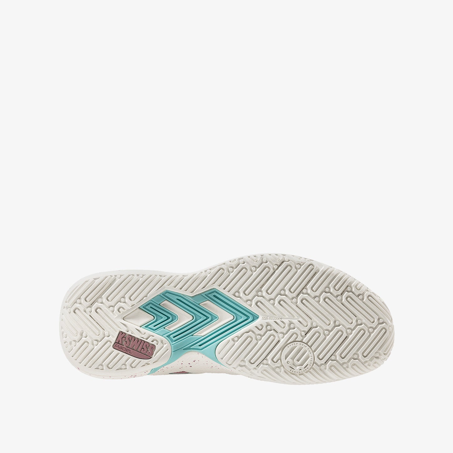 Tura Team Padel Women's Shoes - Snow White/Lilas/Pastel Turquoise