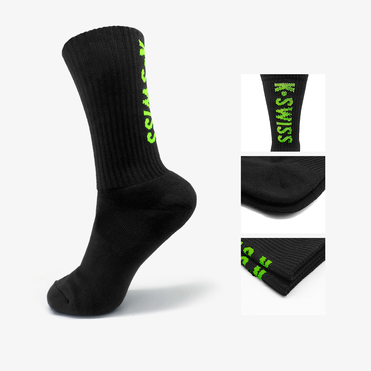 Performance Unisex Socks - Black