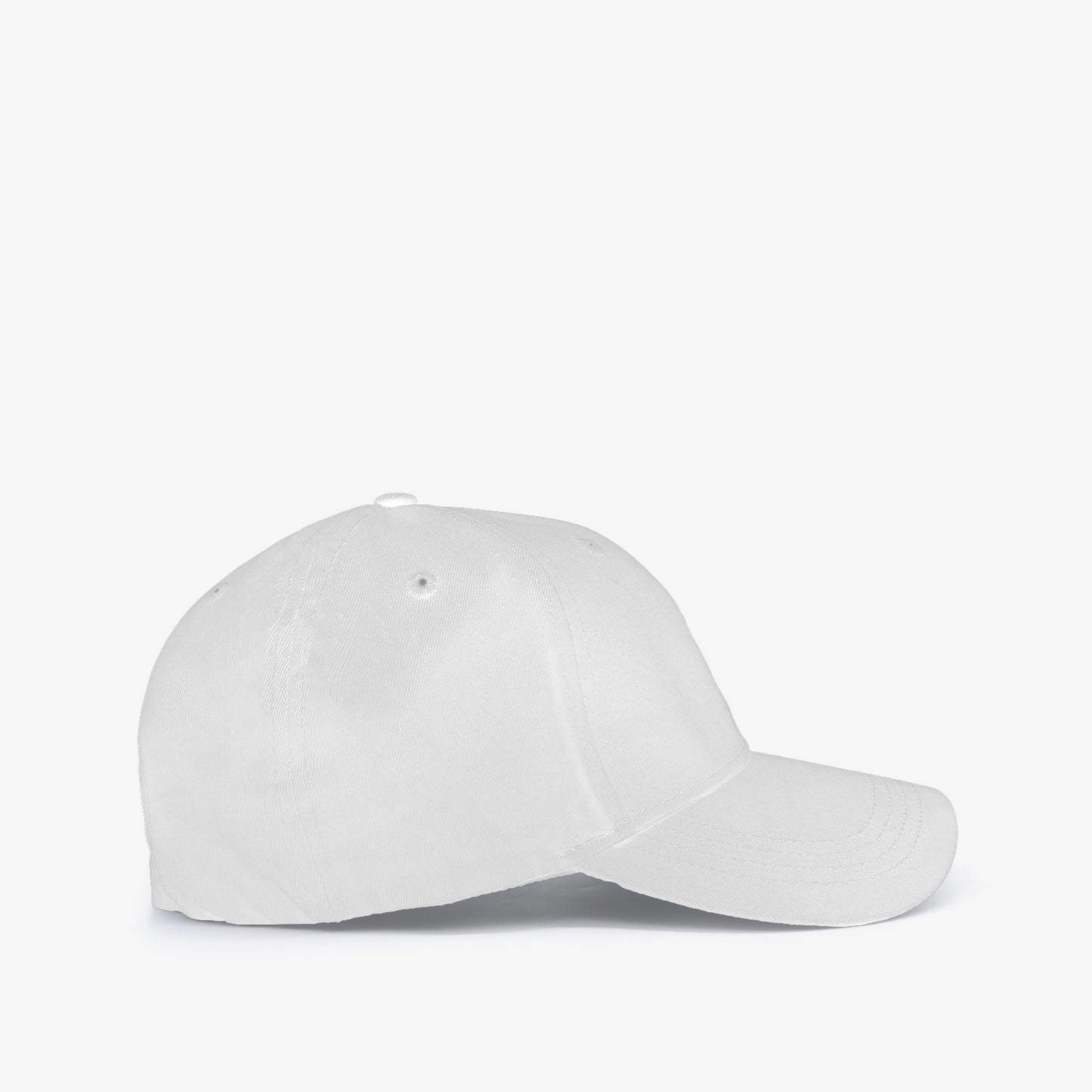 Klassic Baseball Cap Unisex Cap - White