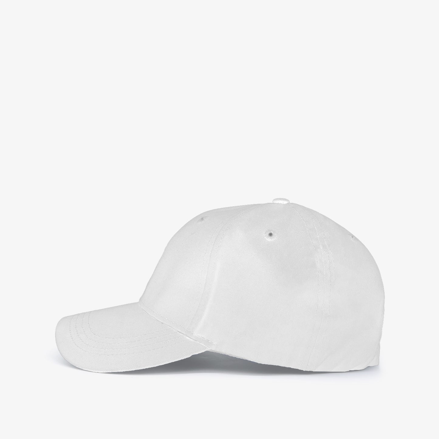 Klassic Baseball Cap Unisex Cap - White
