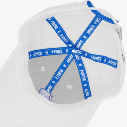 Klassic Baseball Cap Unisex Cap - White