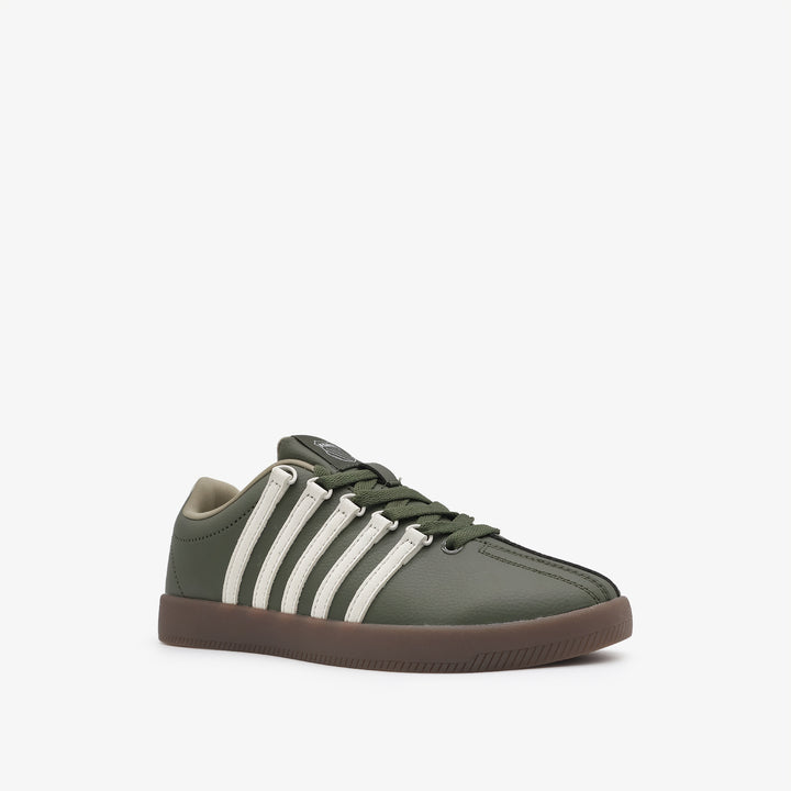 SIX60 Men's Shoes - Army Green Light Brown Beige