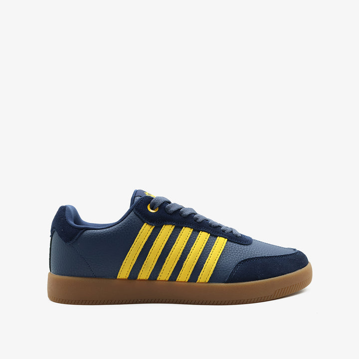 BLVD Men's Shoes - Navy Mustard