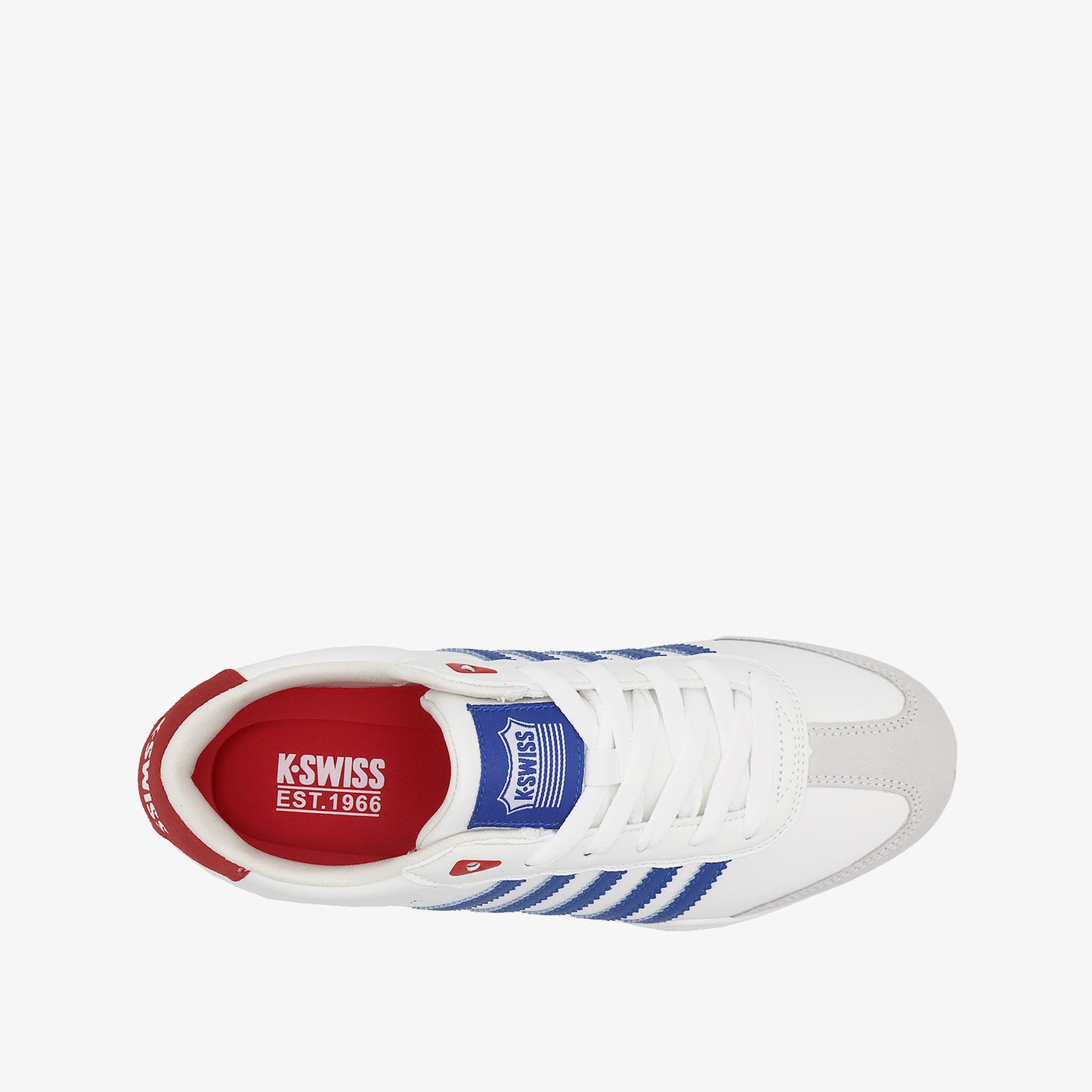 Tempo66 Men's Shoes - OffWhite Royal Blue Red