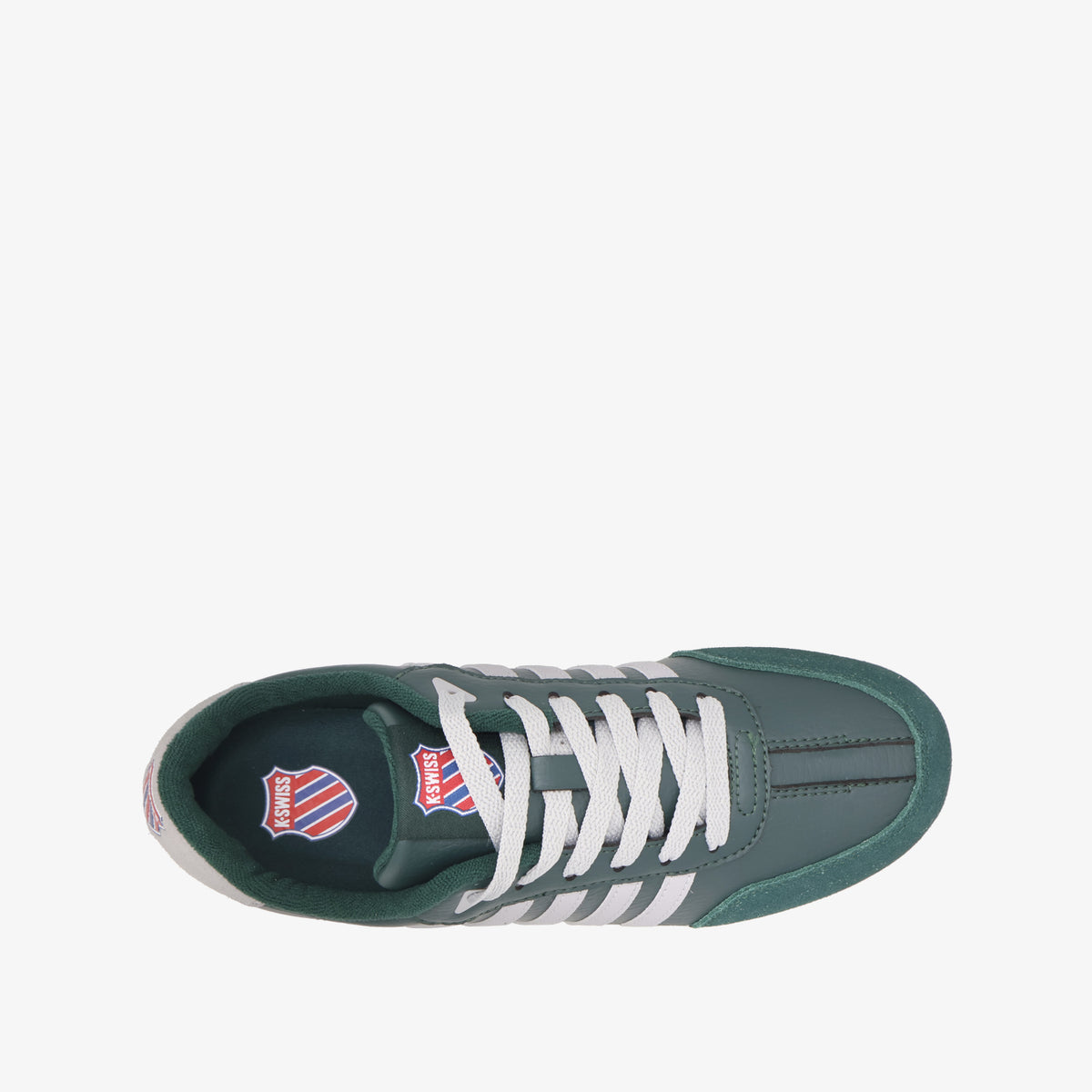 Avenue Men's Shoes - Dark Green Light Gray