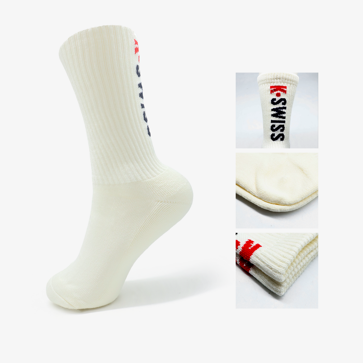 Performance Unisex Socks - Creamwhite
