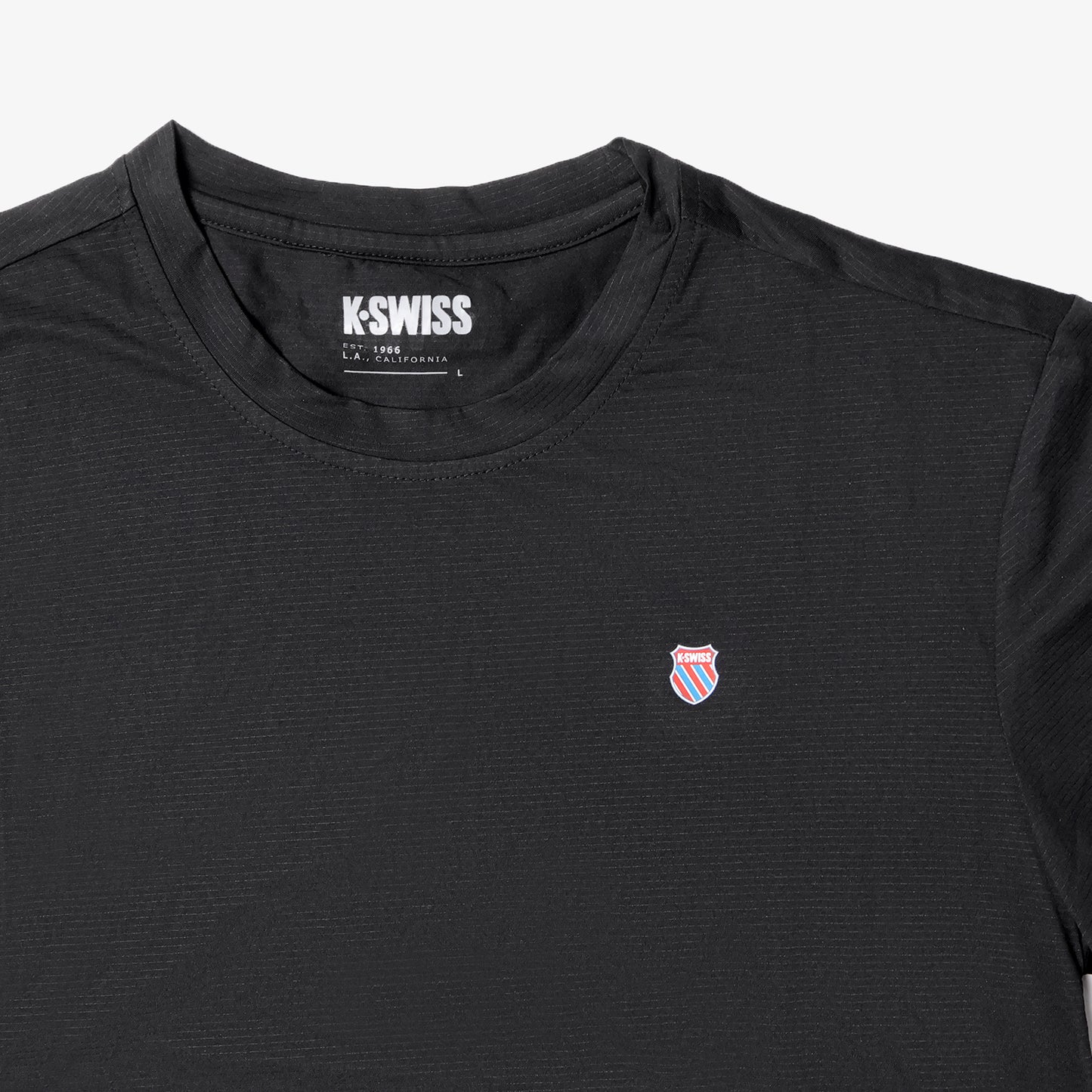 Kswiss Unisex T-Shirt PF - Black