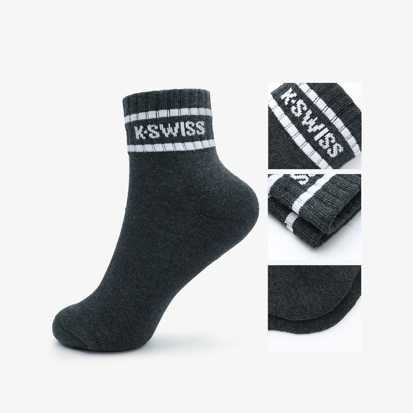 Double Line Ankle Unisex Socks - Multi Color