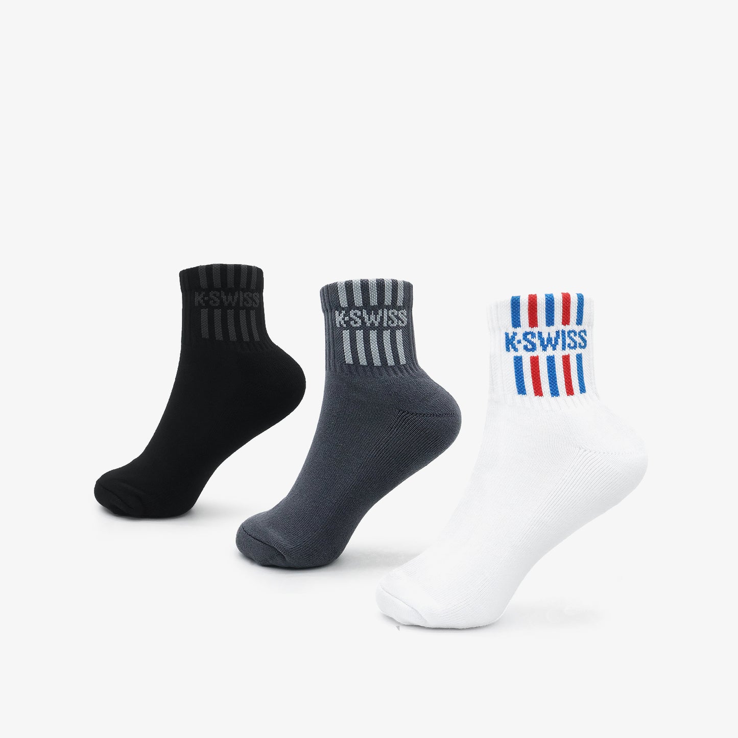 Side Stripes Ankle Unisex Socks - Multi Color