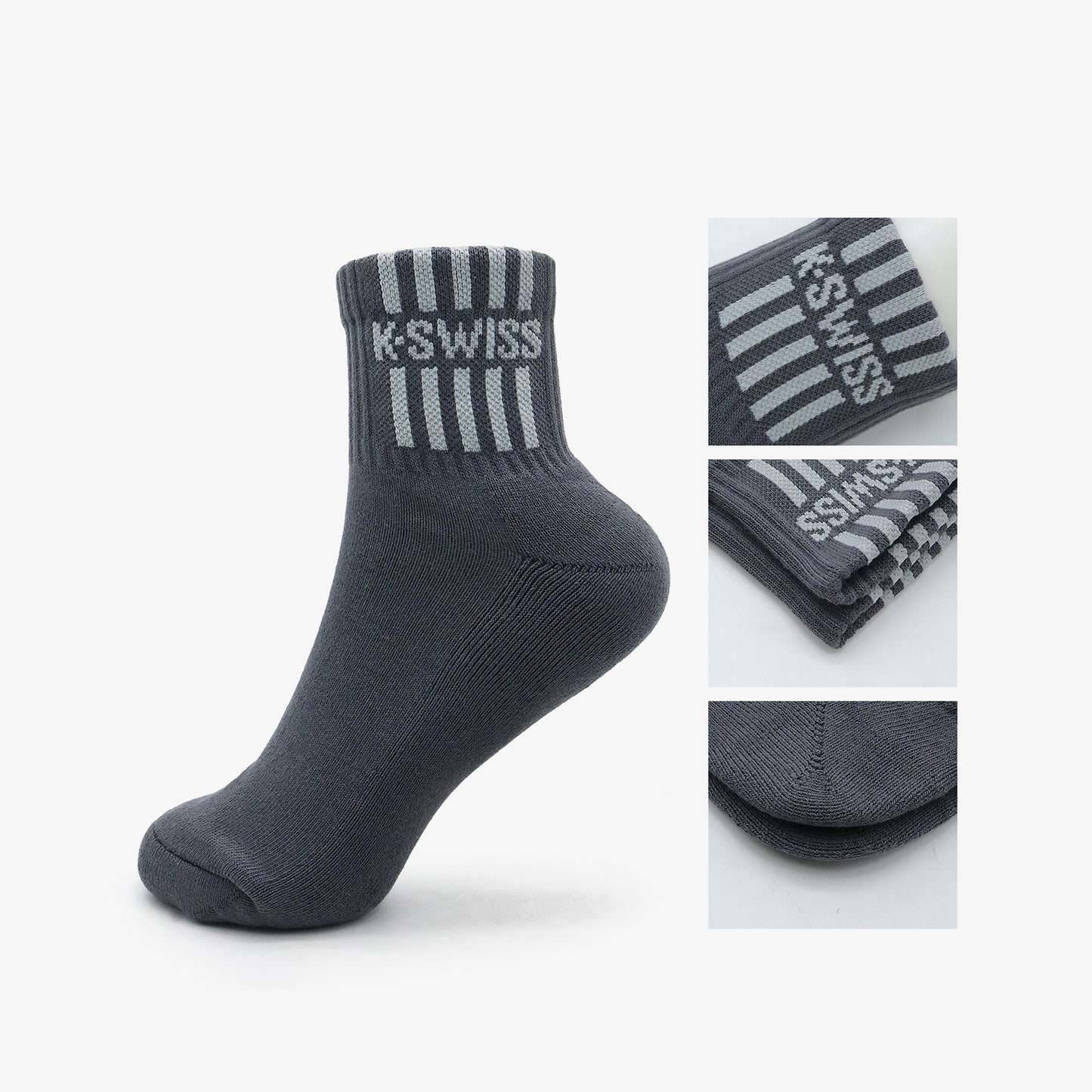 Side Stripes Ankle Unisex Socks - Multi Color