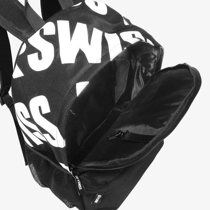 Klassic Backpack Unisex Bag - Black White
