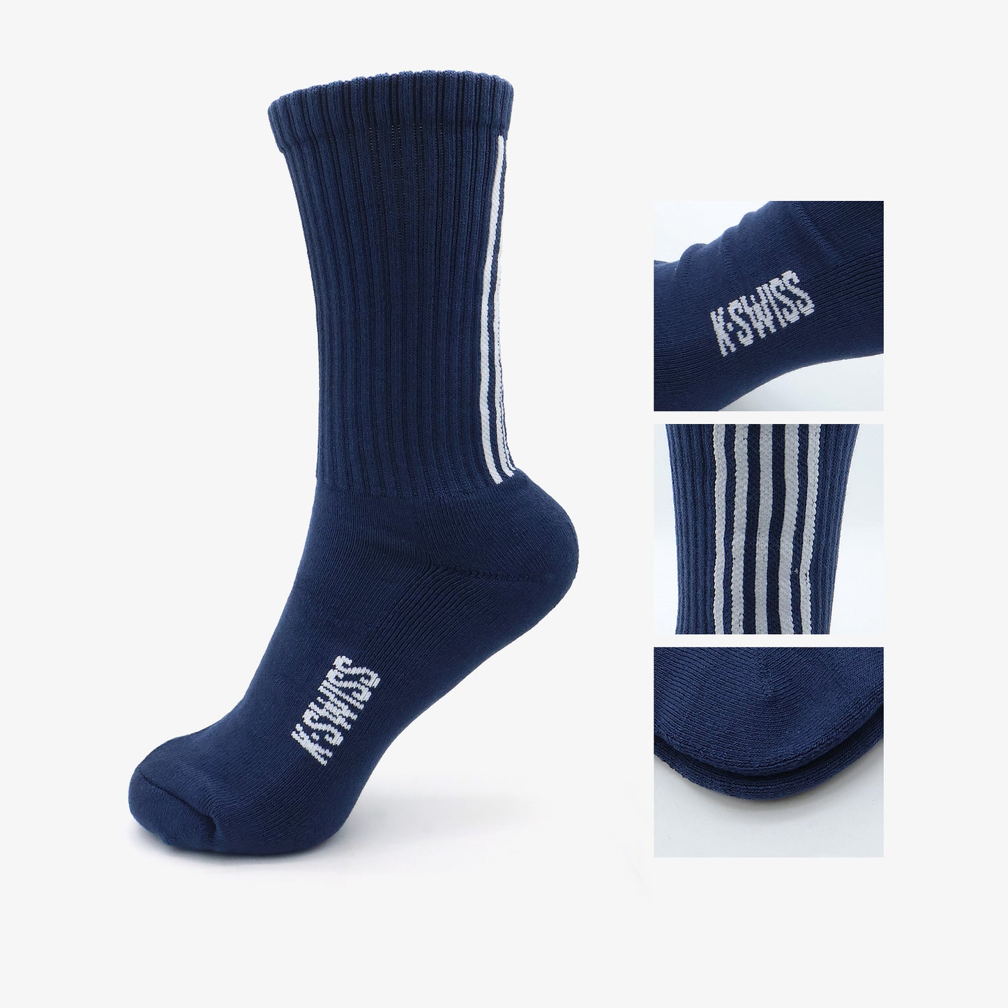 Back Stripes High Unisex Socks - Multi Color