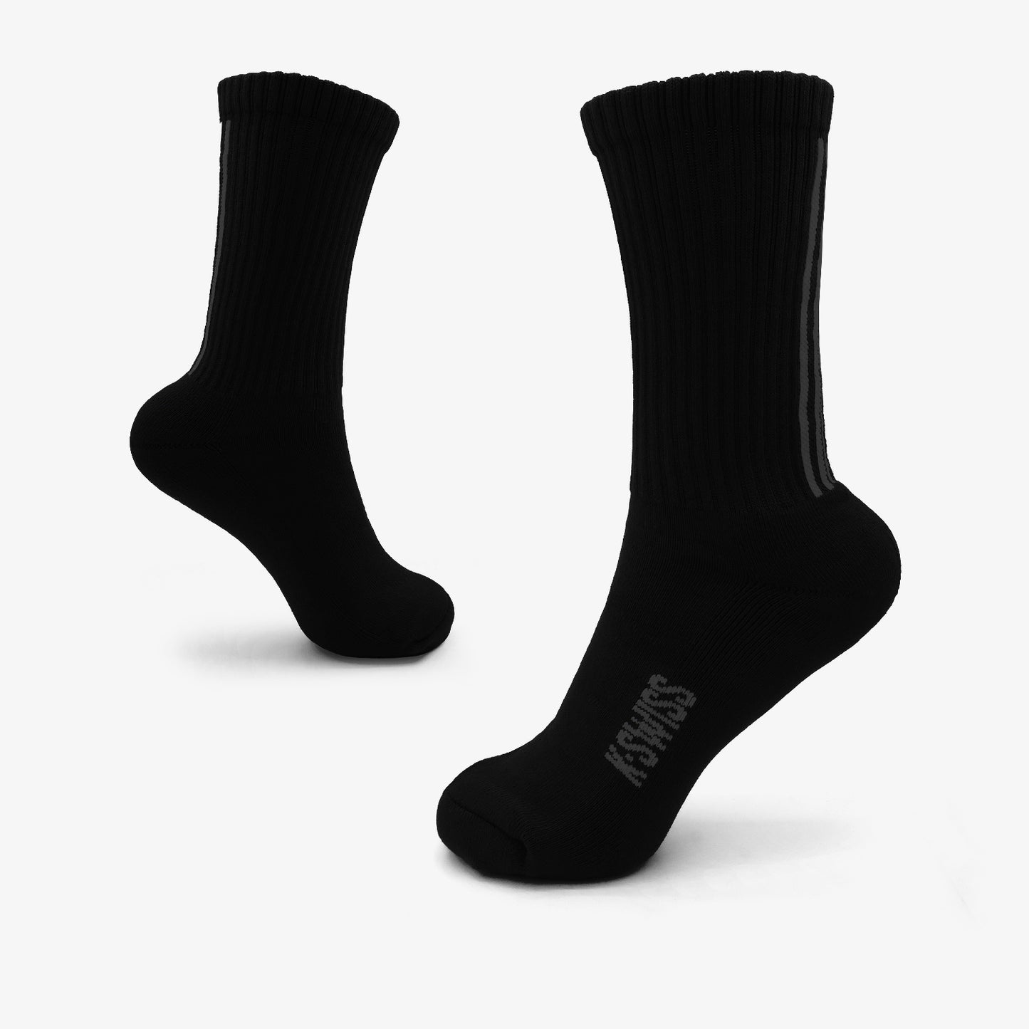 Back Stripes High Unisex Socks - Multi Color