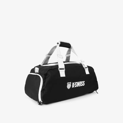 Sports Duffle Unisex Bag - Black White