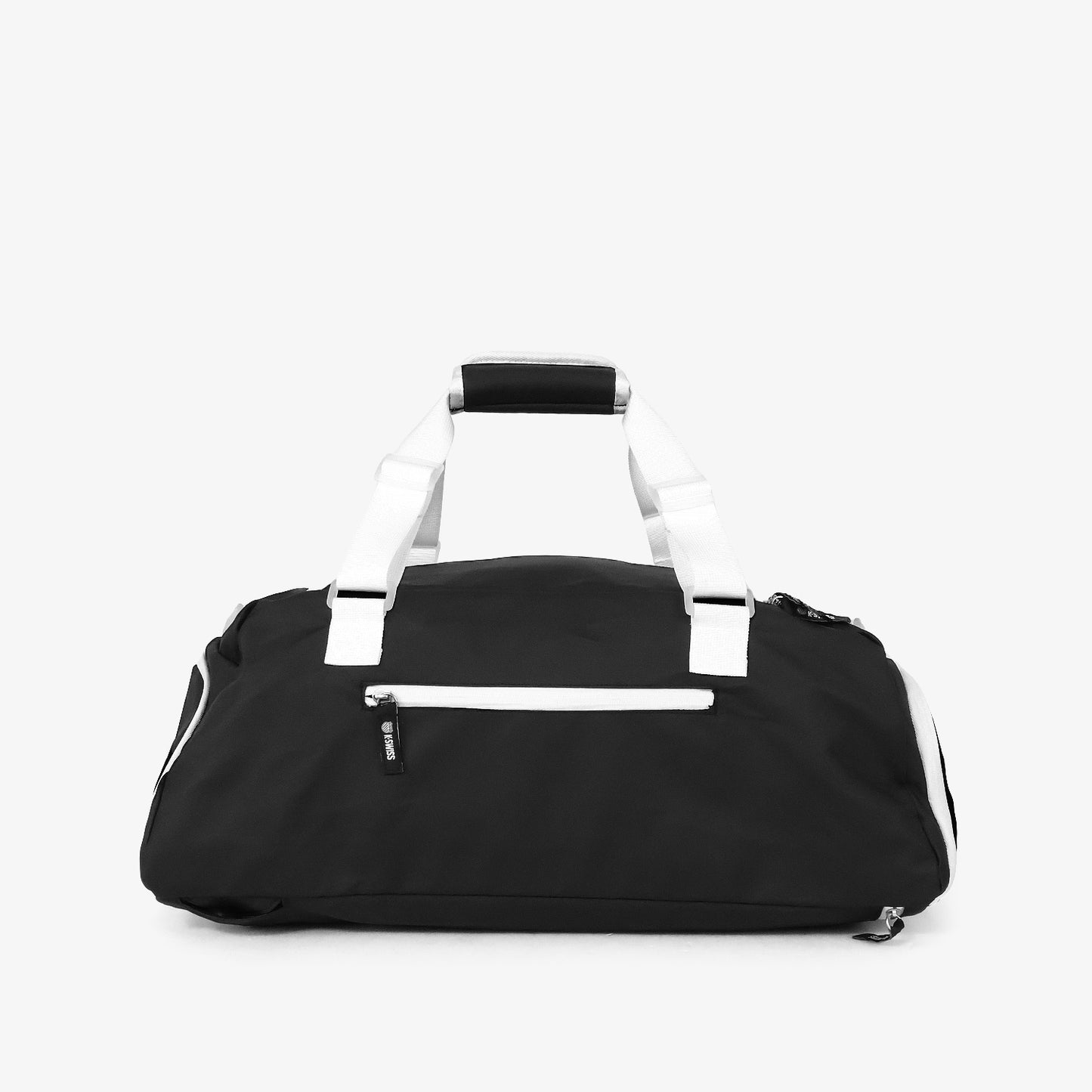 Sports Duffle Unisex Bag - Black White