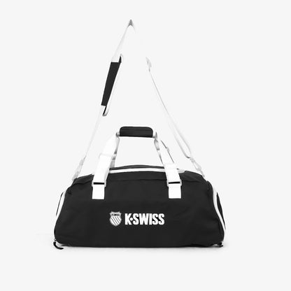 Sports Duffle Unisex Bag - Black White