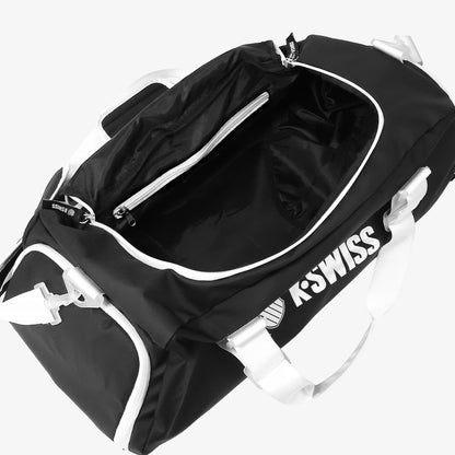 Sports Duffle Unisex Bag - Black White