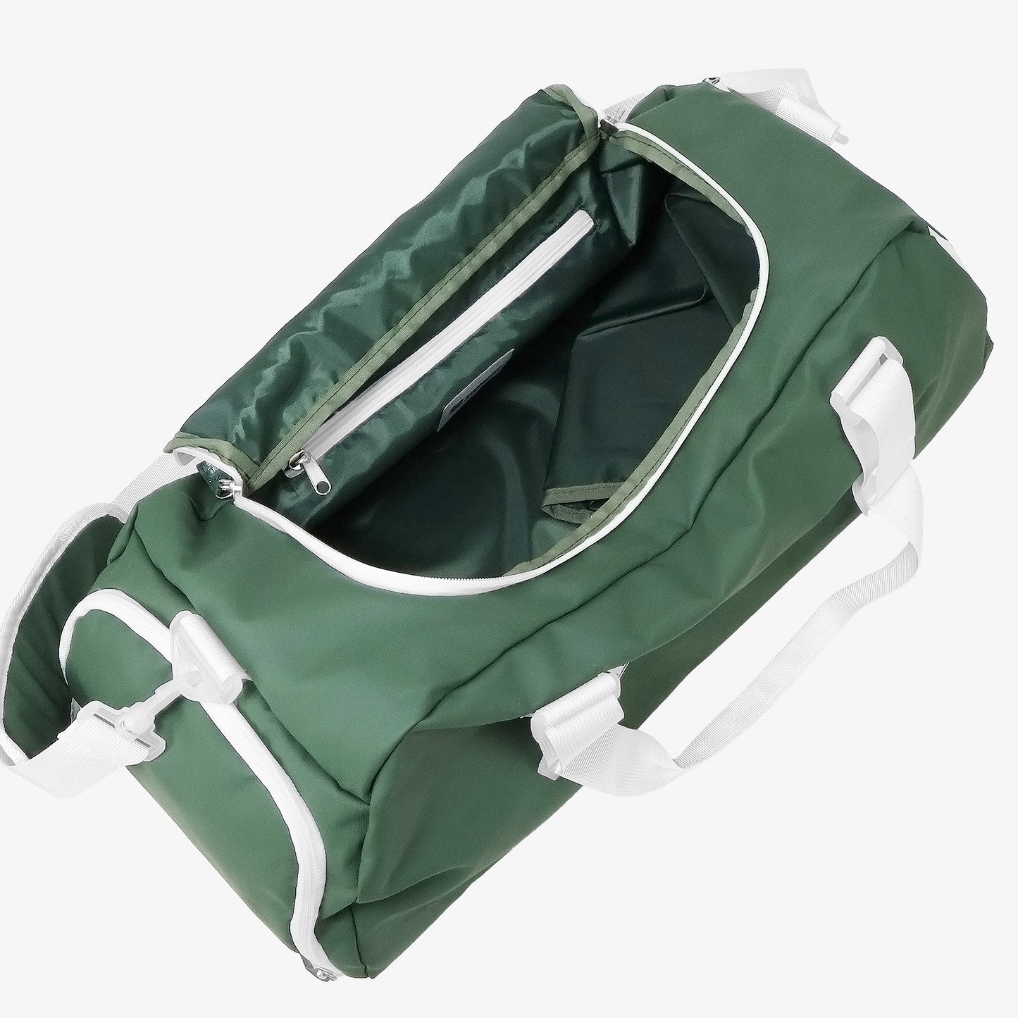 Sports Duffle Unisex Bag - Green White