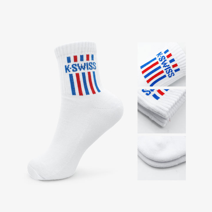 Side Stripes Crew Unisex Socks - Multi Color