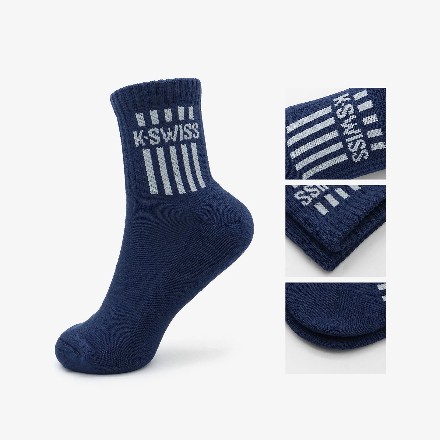 Side Stripes Crew Unisex Socks - Multi Color