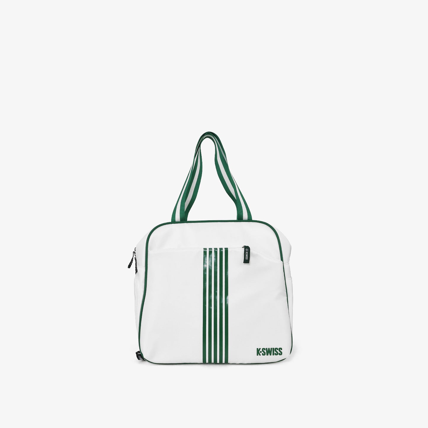 5 Stripes Tote Unisex Bag - Cream Green
