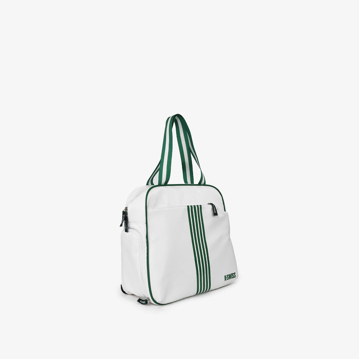 5 Stripes Tote Unisex Bag - Cream Green
