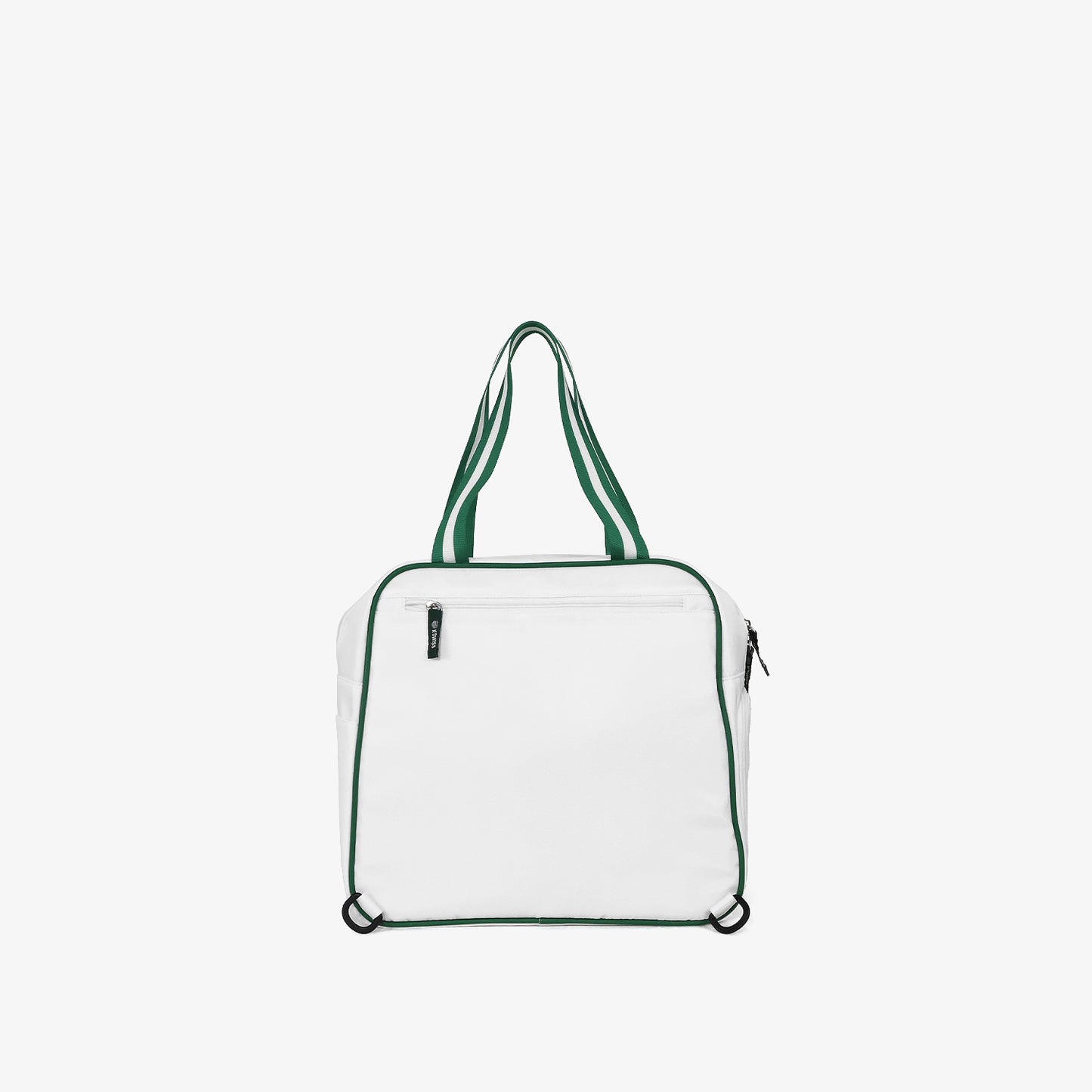 5 Stripes Tote Unisex Bag - Cream Green