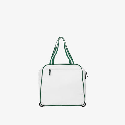 5 Stripes Tote Unisex Bag - Cream Green
