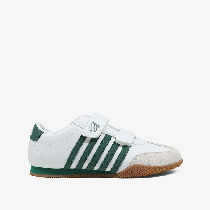 West Strap Women's Shoes - Cream White Green Gum