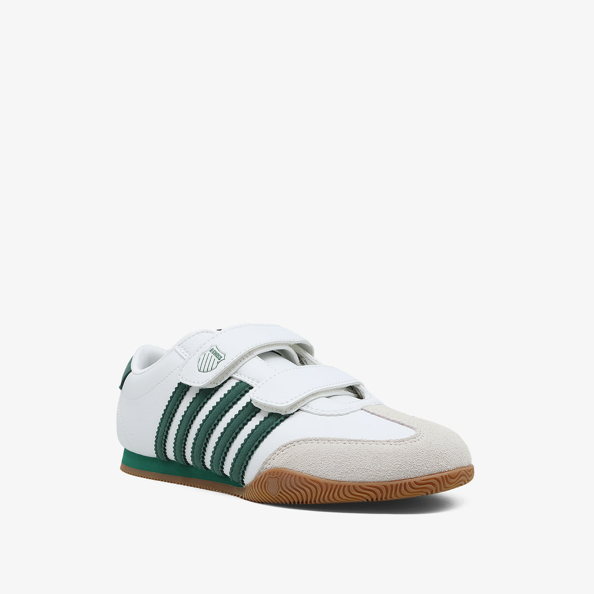West Strap Women's Shoes - Cream White Green Gum