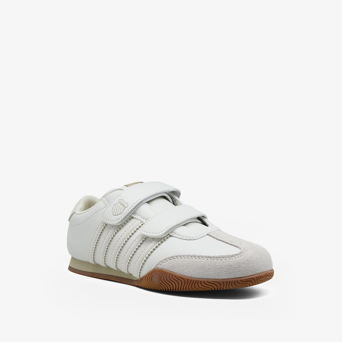 West Strap Women's Shoes - Cream White Taupe Gum