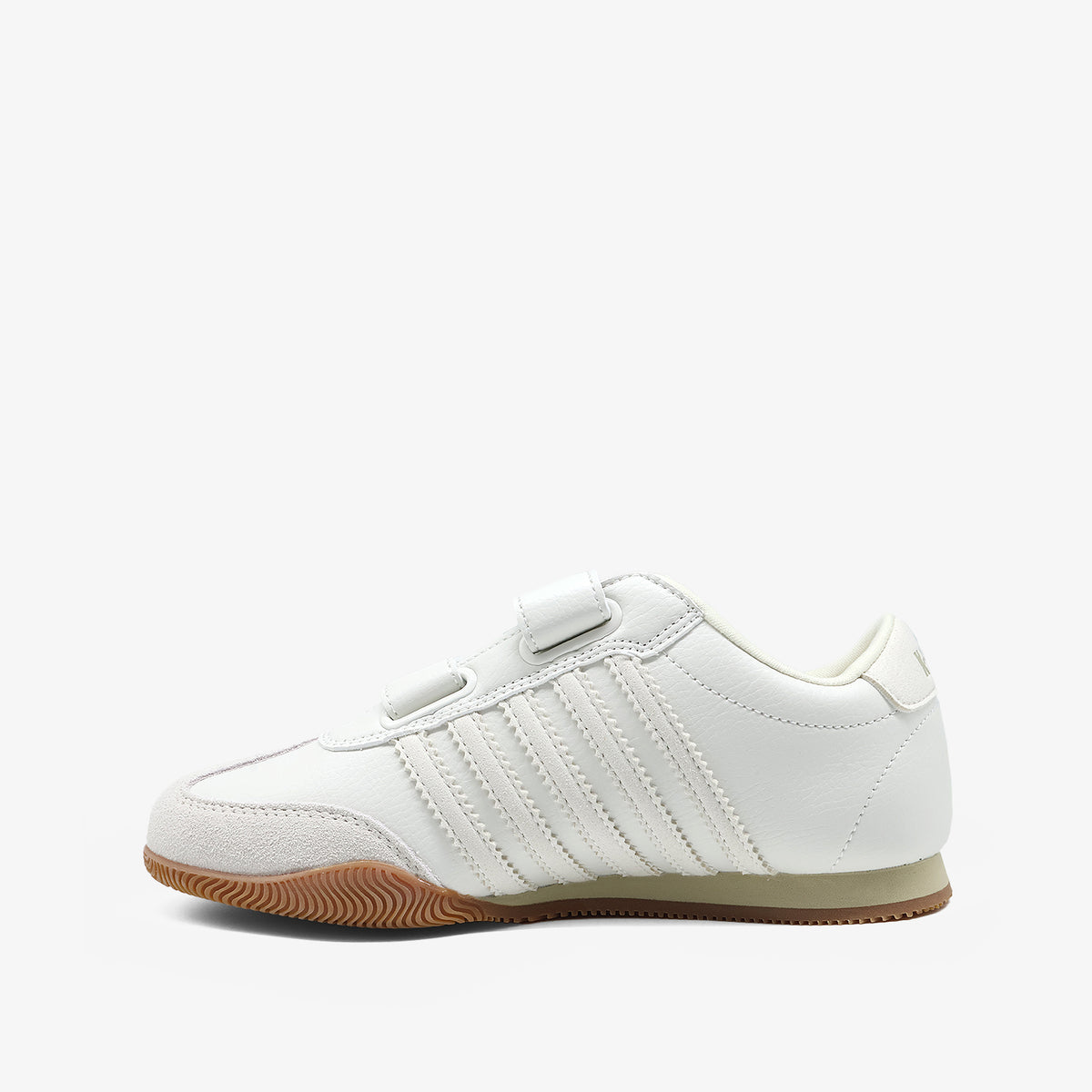 West Strap Women's Shoes - Cream White Taupe Gum