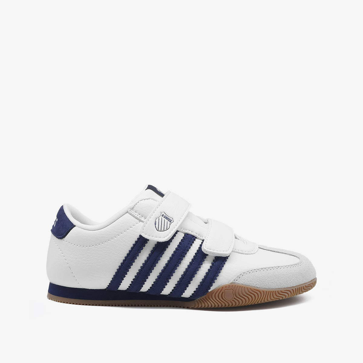 West Strap Women's Shoes - Cream Navy Gum