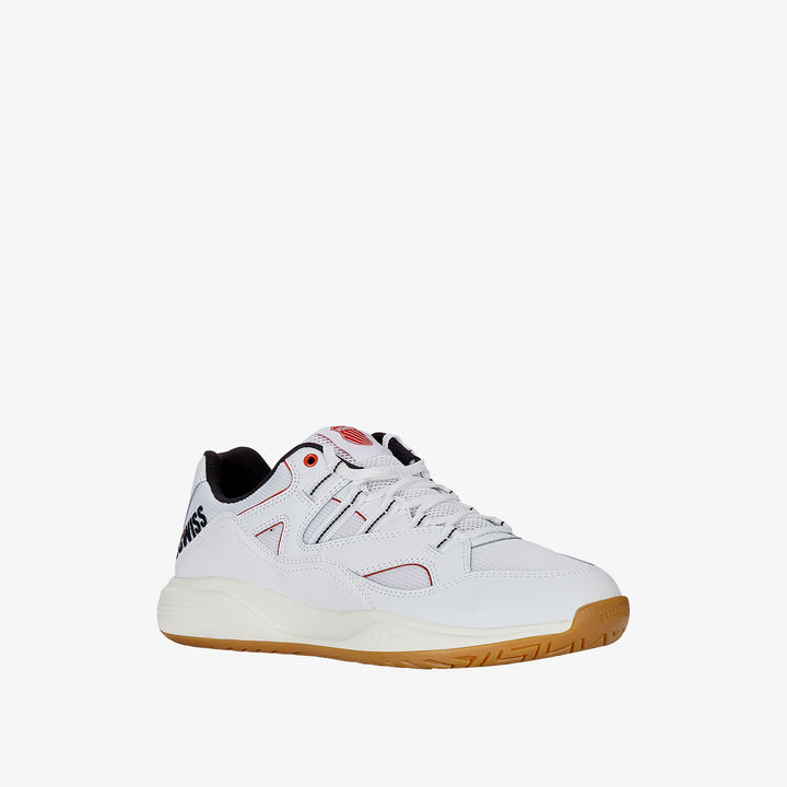 Tura Team Men's Shoes - White/Black/Mars Red