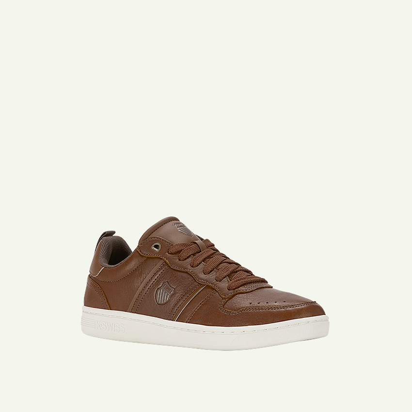 Lozan Klub LUX Men's Shoes - Brown/S White