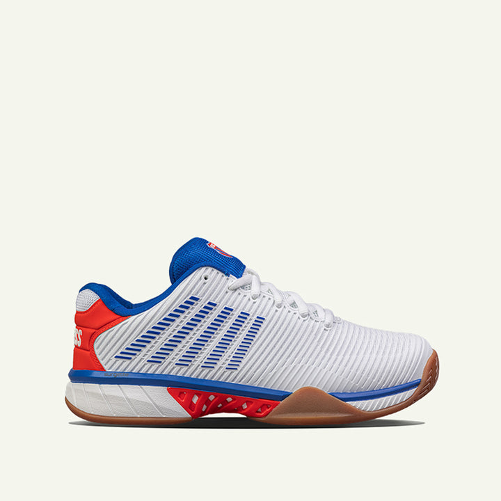 Hypercourt Express 2 Indoor Men's Shoes - White/Red