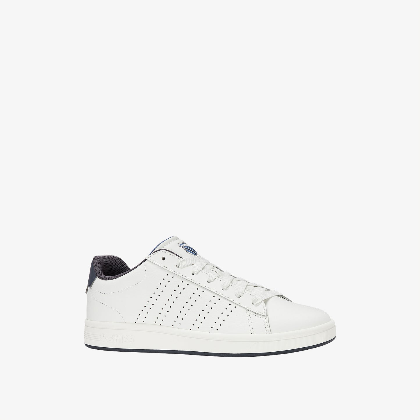 Court Base II Men's Shoes - Blanc De Blanc/Blue Horizon/India Ink