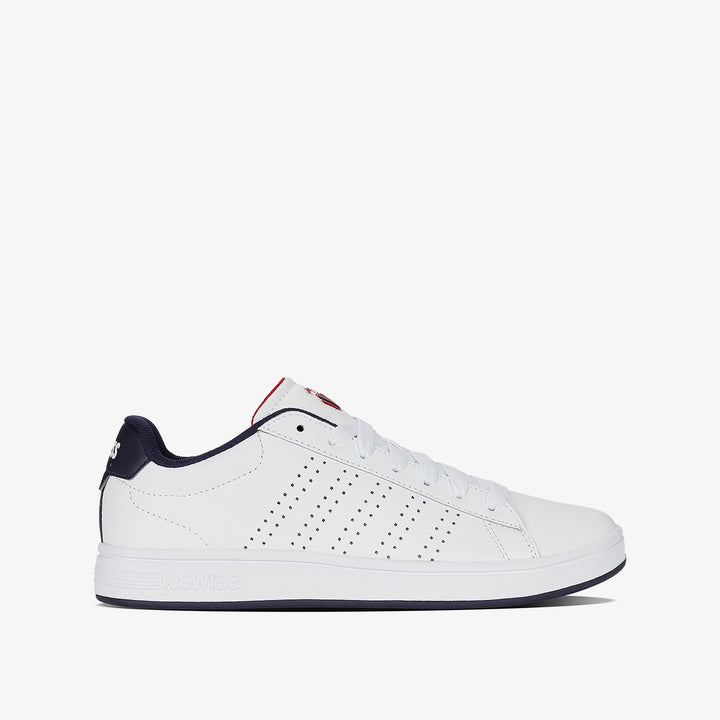 Court Base II Men's Shoes - White/Navy/Red