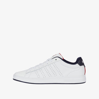 Court Base II Men's Shoes - White/Navy/Red