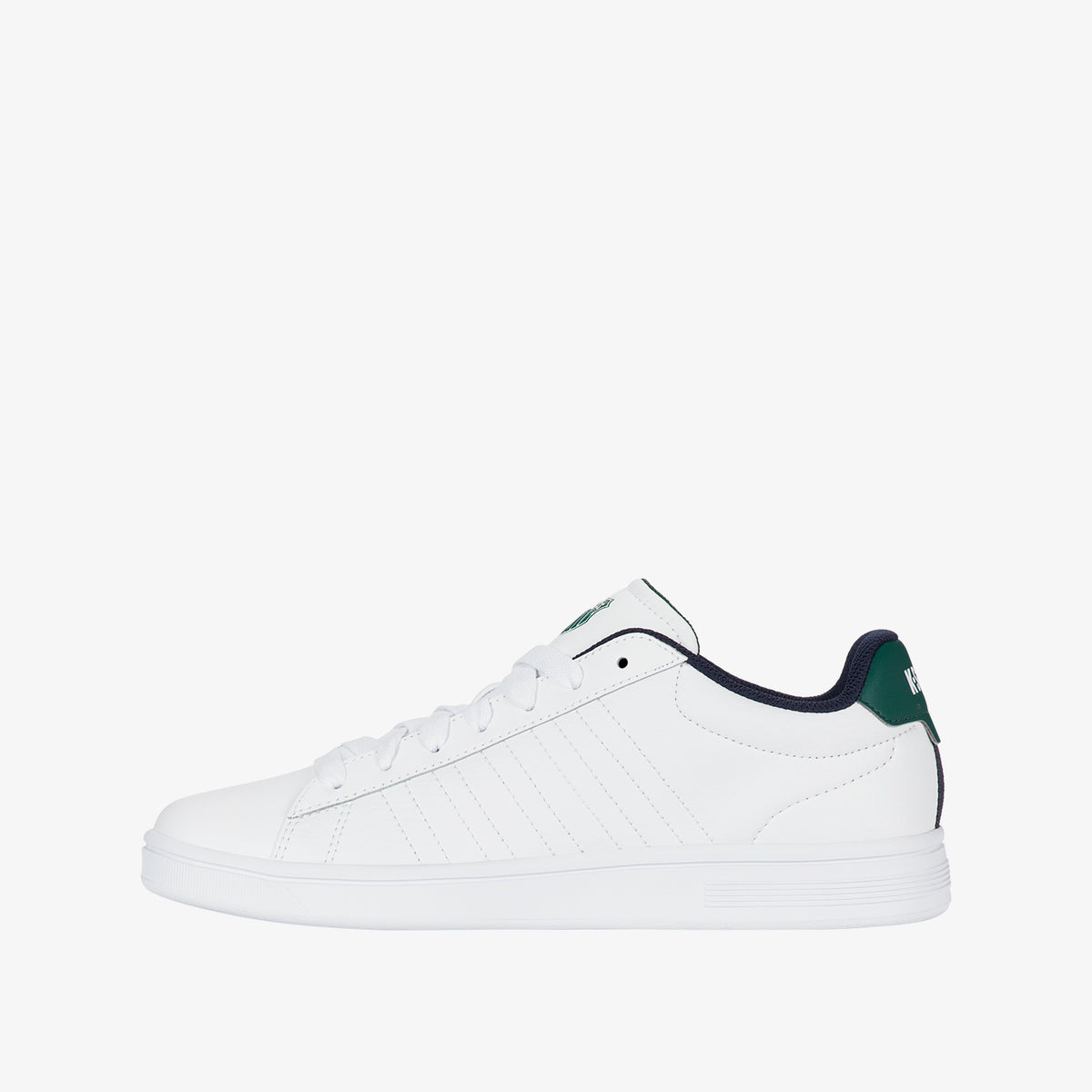 Court Shield II Men's Shoes - White/Rain Forest/Peacoat