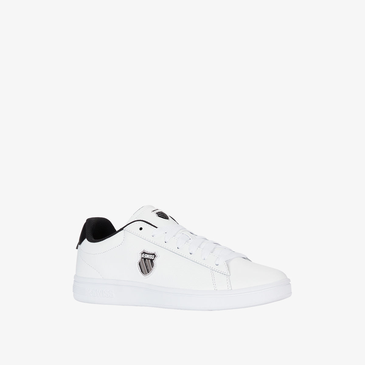 Court Shield II Men's Shoes - White/Black/December Sky Gray