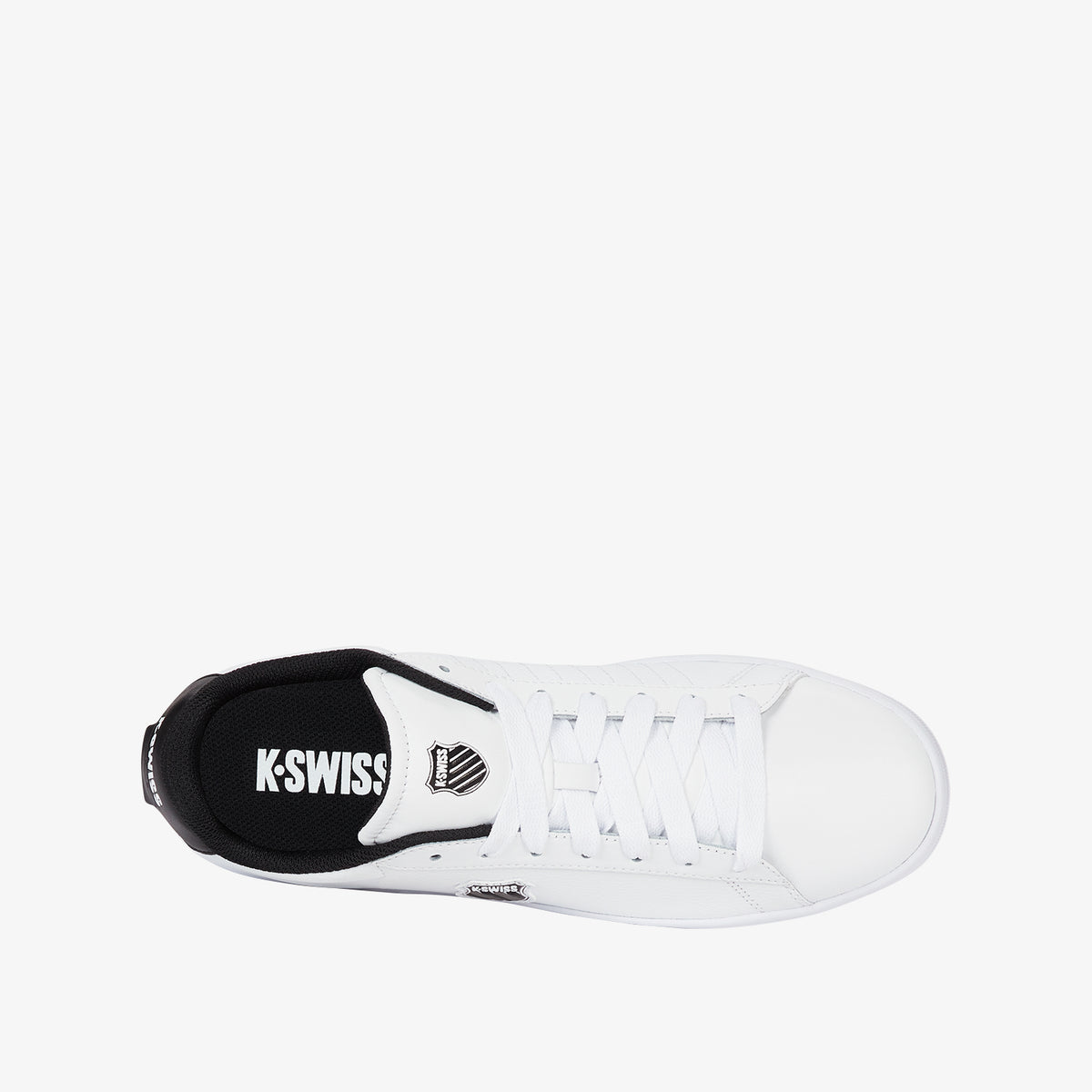 Court Shield II Men's Shoes - White/Black/December Sky Gray