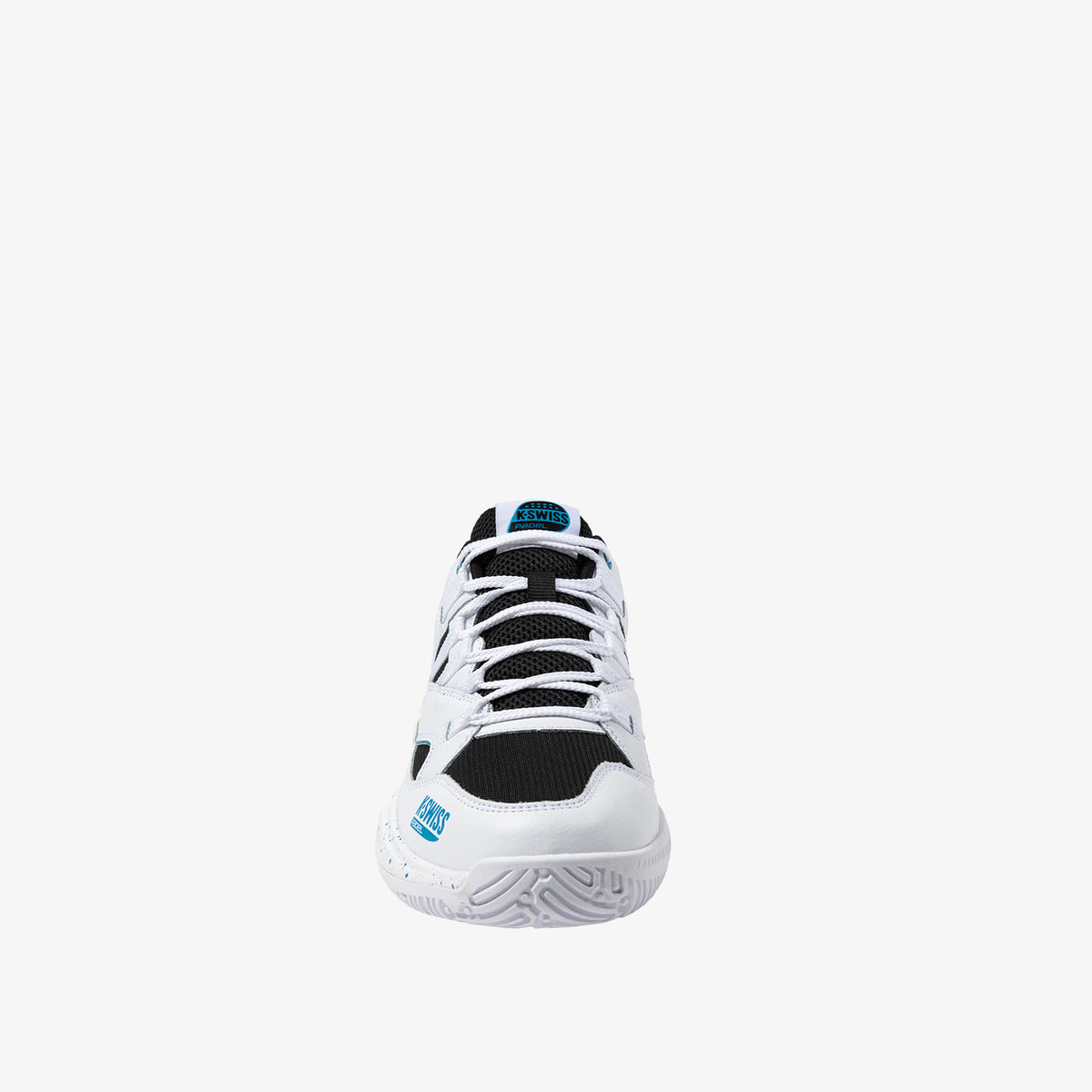 Tura Team Padel Men's Shoes - White/Black/Blue Moon