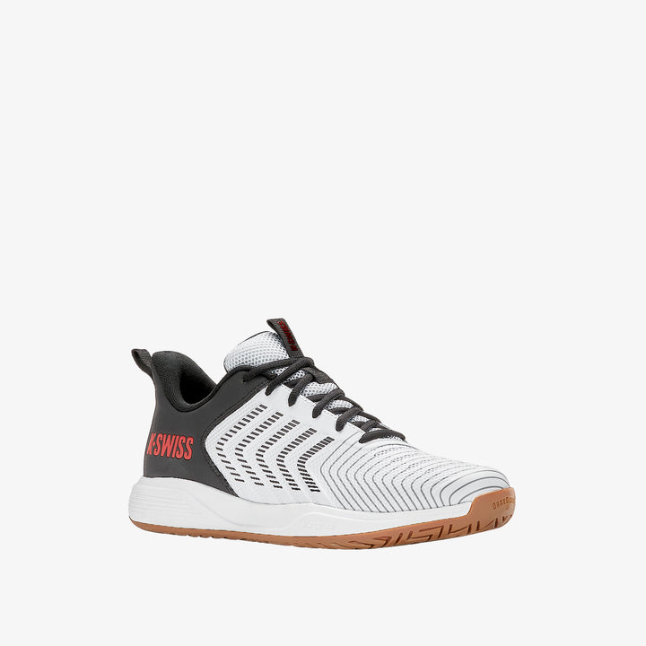 Ultrashot Light Indoor Men's Shoes - White Black High Risk Red
