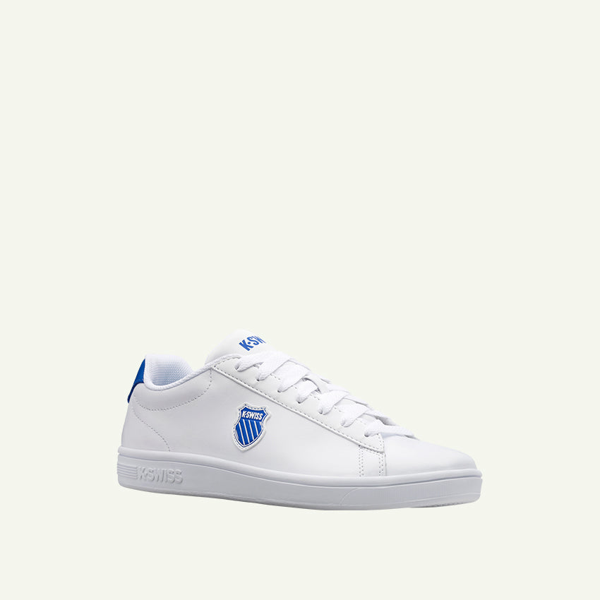 Court Shield Men's Shoes - White/Classic Blue