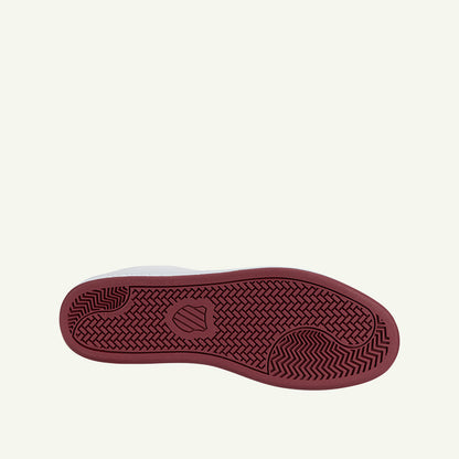 Court Shield Men's Shoes - White/Bruschetta/Cabernet