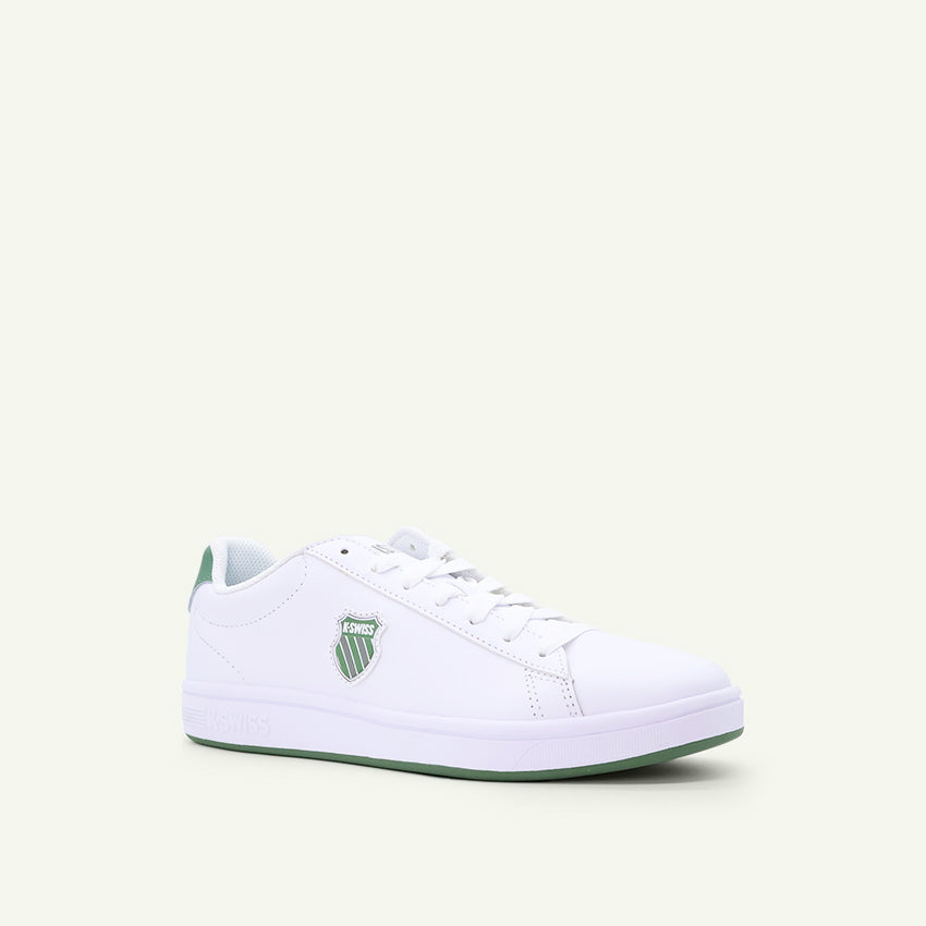 Court Shield Men's Shoes - White/Loden Frost/Neutral Gray