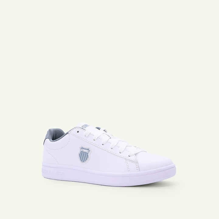 Court Shield Men's Shoes - White/Tradewings Grey